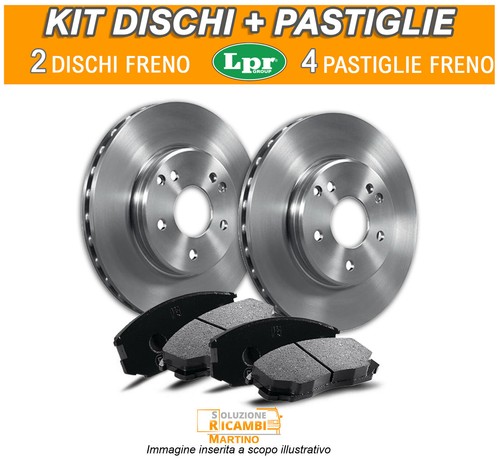 Kit dischi pastiglie freni - dischi,